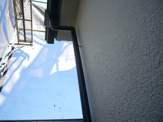 姫路市で新しくなった竪樋
